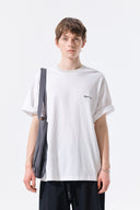 TONAL RIB BACK LOGO TOP FOR MEN IN WHITE image 5