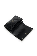 PUFF QUILT WALLET IN BLACK image 4