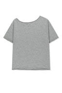 MTK 16 GRAFFITI LOGO ASYMMETRIC TOP IN GRAY image 3