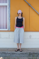 STRING HALTER NECK TANK TOP IN BLACK image 16