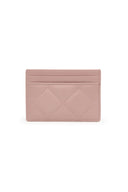 PUFF QUILT CARD WALLET IN PINK image 6