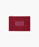 CLASSIC LOGO COLOR COTTON POUCH IN BROWN image 15