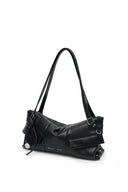 WIDE NEMO SHOULDER BAG IN BLACK image 2