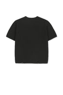 HALF SLEEVE LOGO PULLOVER FOR WOMEN IN BLACK image 14