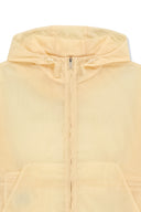 BACK LOGO HOODY WINDBREAKER FOR WOMEN IN CREAM image 16