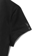 SLIT BUTTON POINT CROP TOP IN BLACK image 17