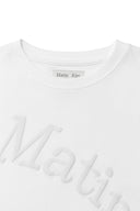 MATIN WAVE PRINTING LOGO TOP IN WHITE image 3