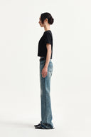 LABEL POINT LETTERING CROP TOP IN BLACK image 6