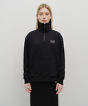 W EMBROIDERY CLASSIC LOGO SWEAT SKIRT IN OATMEAL image 3