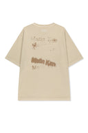 PIGMENT GRAFFITI LOGO TOP IN CHARCOAL GREY image 2
