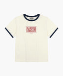 KIDS CLASSIC LOGO RINGER TEE IN NAVY image 11