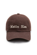MATIN DUSTY CLASSIC LOGO BALL CAP IN BROWN image 1