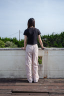 BUBBLY GRAPHIC PRINTING TOP IN BLACK image 9