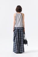 TWIST SHOULDER SLEEVELESS TOP IN GRAY image 17