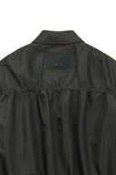 SMALL LOGO SHIRRING JUMPER IN KHAKI image 14