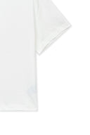 LABEL POINT LETTERING CROP TOP IN WHITE image 4