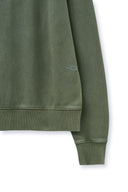 VINTAGE COLOR DYING LOGO SWEATSHIRT IN KHAKI image 4