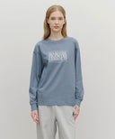 CLASSIC LOGO LONG SLEEVE IN ASH BLUE image 11