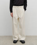 M LOW-WAIST TUCK WIDE DENIM PANTS IN LIGHT BLUE image 15