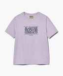 W CLASSIC LOGO TEE IN LIGHT PURPLE