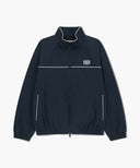 MARITHÉ SPORT NYLON TRACK ZIP-UP JACKET IN NAVY image 6