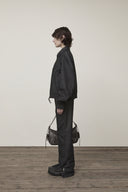 WESTERN DETAIL DENIM LIKE BLOUSON IN BLACK image 16