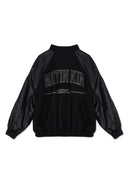 STUNNING POINT FAUX LEATHER JUMPER FOR WOMEN IN BLACK image 3