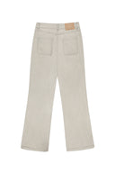 SIDE PINTUCK POINT PANTS IN CHARCOAL GREY image 3