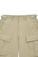 UTILITY CARGO BERMUDA PANTS IN BEIGE image 3