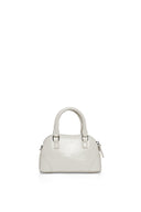 CURVE ZIP MINI BAG IN LIGHT GRAY image 9