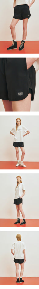 MARITHE SPORT W DOUBLE-LAYER SHORTS IN BLACK image 7
