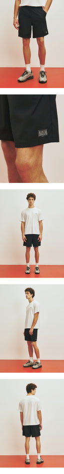 MARITHE SPORT NYLON HALF PANTS IN BLACK image 7