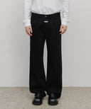 M HIGH STRAIGHT DENIM PANTS IN LIGHT GRAY image 10