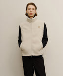 MARITHÉ SPORT FLEECE VEST IN IVORY image 14