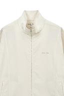 BACK LOGO HIGH NECK JUMPER IN CREAM image 16