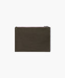 CLASSIC LOGO COLOR COTTON POUCH IN BROWN image 8
