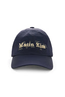 OVERLAY LOGO BALL CAP IN NAVY image 5