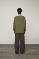 BACK POCKET GLITTER SWEATPANTS FOR MEN IN BROWN image 17