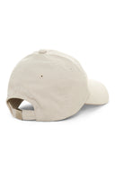 APPLIQUE FELT LOGO BALL CAP IN LIGHT GRAY image 8