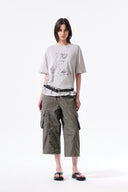 PORTRAIT GRAFFITI LOGO TOP IN LIGHT GRAY image 19