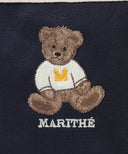 DOODLE BEAR POUCH IN NAVY image 13