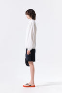 SMALL LOGO COTTON ZIP UP JUMPER IN WHITE image 20