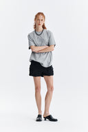 MATIN WAVE PRINTING LOGO TOP IN GRAY image 8