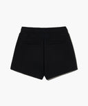 W BASIC SWEAT SHORTS IN BLACK image 4