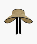 CIRCLE LOGO WIDE SUN VISOR IN BLACK image 7