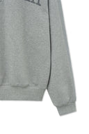 CUT OUT HALF ZIP SWEATSHIRT FOR MEN IN GRAY image 6