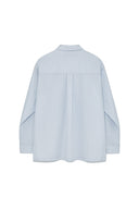 POCKET FOLDOVER SHIRT FOR MEN IN LIGHT BLUE image 14