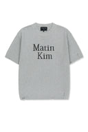 HALF SLEEVE LOGO PULLOVER FOR MEN IN LIGHT GRAY image 1