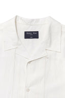 ZIGZAG STITCH POINT SHIRT FOR MEN IN WHITE image 15