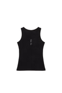 PINTUCK SLEEVELESS TOP IN WHITE image 6